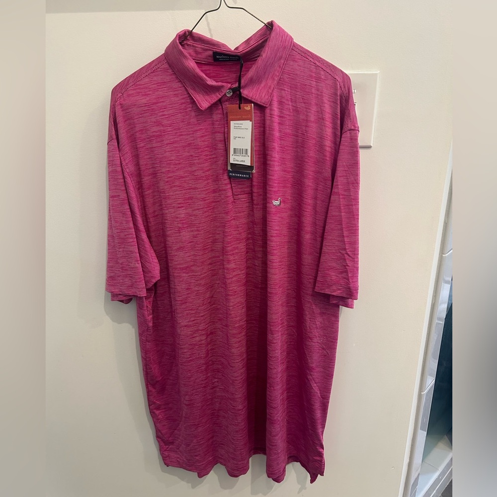 Men’s Southern Marsh Marathon Performance Polo New With Tags